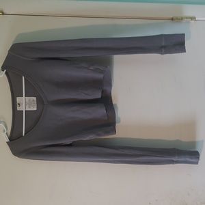 Gray long sleeve